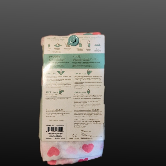 Ideal Baby 1 Muslin Swaddle - Picture 2 of 2